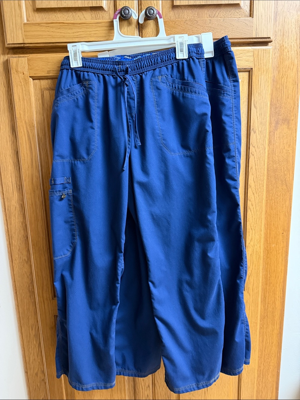 Dickies Scrub Pants Navy Blue Lot of 2 Women's Medium Petite MP 32"x27"